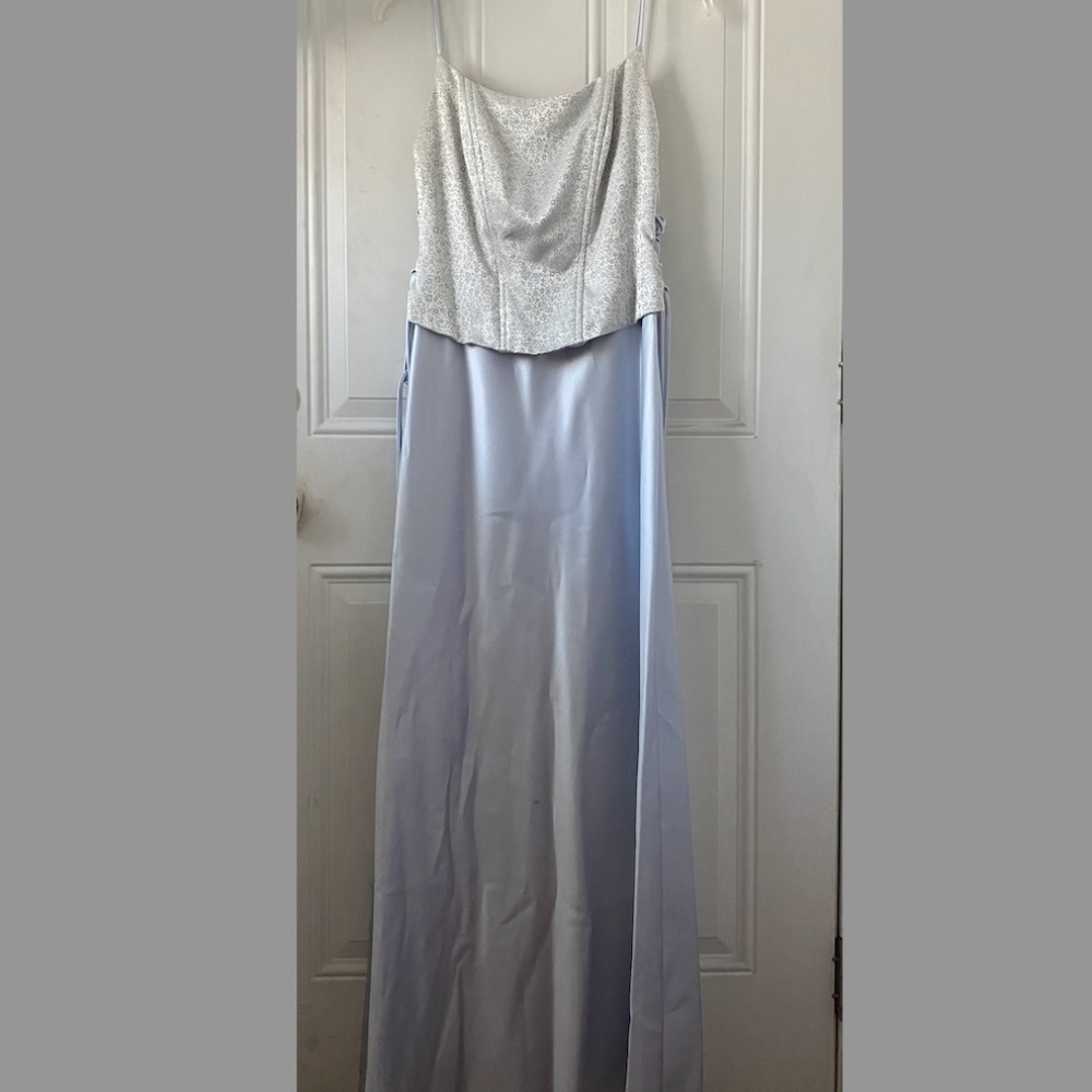 Lilac/Periwinkle Blue Prom Dress Sz 4 Floor Length
